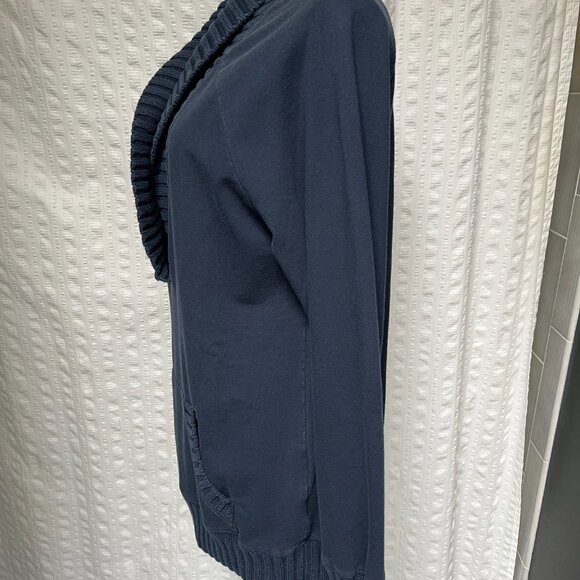 Old Navy Oversized Navy Sweatshirt / Pullover - Picture 3 of 8